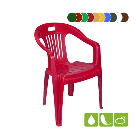 Пластиковый стул-кресло "Комфорт-1" [110-0031]