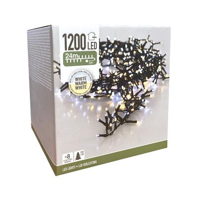 Светодиодная гирлянда Koopman Snake Comfort Basic, 1200 тепл./хол. белых LED, IP44 [AX8512150]