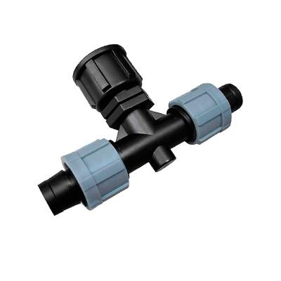 Соединитель с краном внутренний 1/2" - тройник [DSTA05-12L]