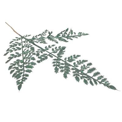Украшение елочное "Ветка папоротника зелёная" 70см [BRS8-1019]