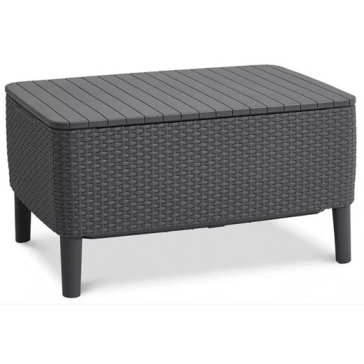 Комплект мебели из искусственного ротанга SALEMO 2-SOFA SET, графитовый [236629]