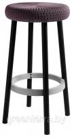 Купить Стул барный уличный Cozy bar stool, фиолетовый в Минске.