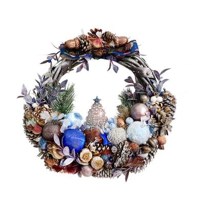 Рождественский венок "Прованс"