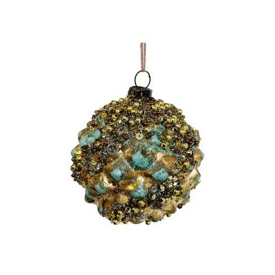 Шар елочный стекл. [60263]