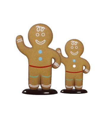 Новогодняя фигура для фотозоны "Пряничный человечек" Новогодняя фигура для фотозоны "Пряничный человечек"