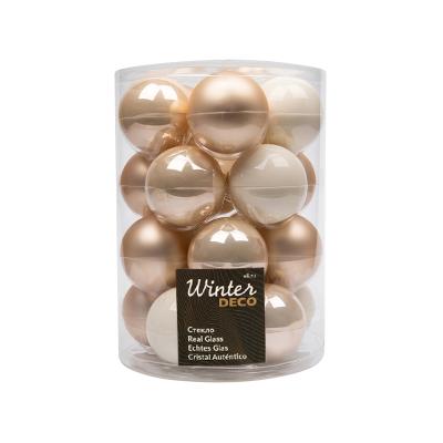 Набор шаров елочных стекл. Благородный Жемчуг 6см, 20 шт [2000172]