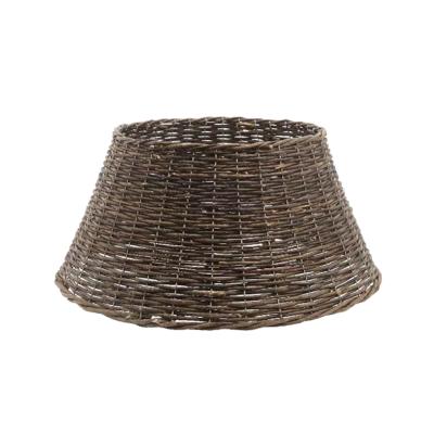 Плетёная корзина под ёлку, коричневая 57см [760682]
