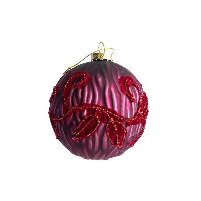 Шар елочный стекл. [5999-8]