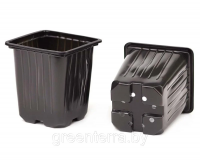 Горшок для рассады квадратный формованный 0.2 л, 7*7*6.5 см.