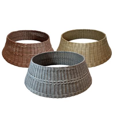 Корзина 75см плетёная под ёлку, разные цвета Корзина 75см плетёная под ёлку, разные цвета