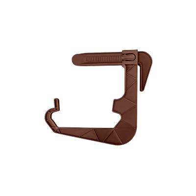 Держатель для балконного ящика, шоколад