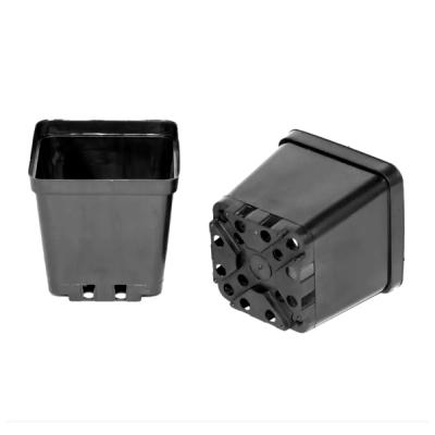 Горшок для рассады квадратный литой 1.5 л, 13*13*13 см.