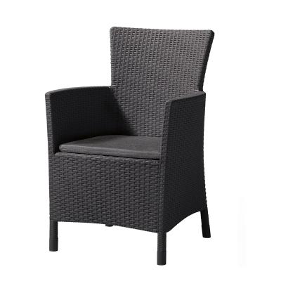 Кресло из искусственного ротанга KETER Montana (IOWA), графит [215526]