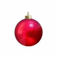 Шар елочный стекл. 8 см, [G-209s]