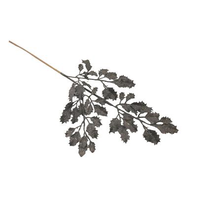 Украшение елочное "Ветка падуба" 66см [BRS8-313]