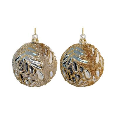 Шар елочный стекл. [63540]