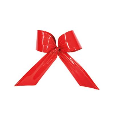 Украшение для больших ёлок "Бант красный" 40 см