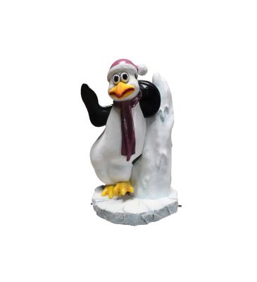 Новогодняя фигура для фотозоны "Пингвин со льдиной" Новогодняя фигура для фотозоны "Пингвин со льдиной"