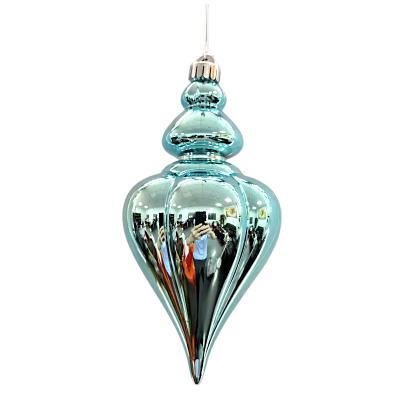 Украшение елочное "Сосулька" 25см голубой [HL202502]