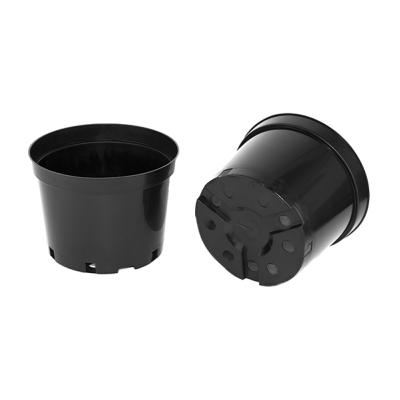 Горшок круглый литой 7.5л, ø 25см, высота 20см