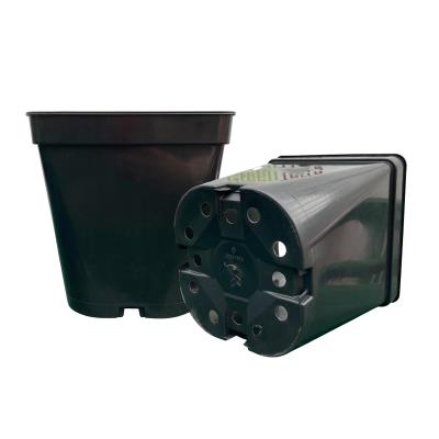 Горшок для рассады квадратный литой 5 л, 18.5*18.5*20 см (круглое дно)