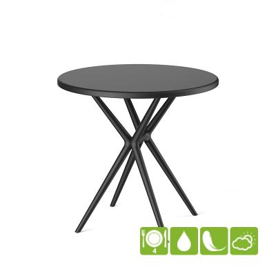 Стол круглый Teori чёрный [PP9903B]