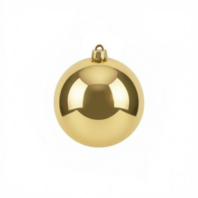 Шары пластиковые, глянец золото GOLD