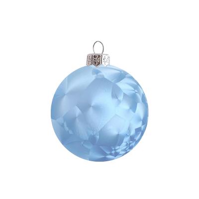 Шар елочный стекл. 8 см, [G-77]