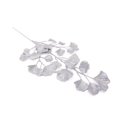 Украшение елочное "Ветка гинкго" 66см [BRS3-4623]