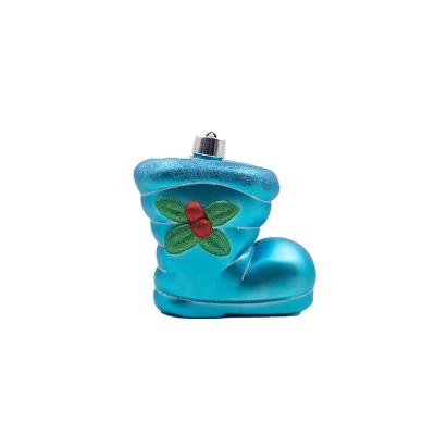 Украшение для больших ёлок "Сапог объемный" комбинированный, 30см, разные цвета