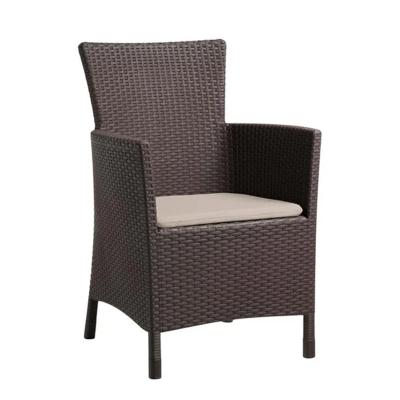 Кресло из искусственного ротанга KETER Iowa DC, коричневый [212277]