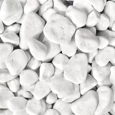 Мрамор галтованный белый фр. 20-40мм (20кг), ЩКНгалт