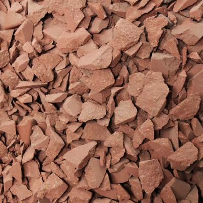 Щебень декоративный, 5-15 мм, цвет клинкер, (упак.20кг), ЩД 5-15 4
