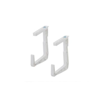 Крепление для балконного ящика белое