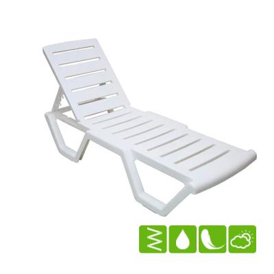 Лежак полимерный пляжный