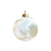 Шар елочный стекл. 8 см, [G-58]