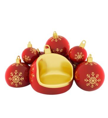 Новогодняя фигура для фотозоны "Конструкция из 8 шаров" Новогодняя фигура для фотозоны "Конструкция из 8 шаров"