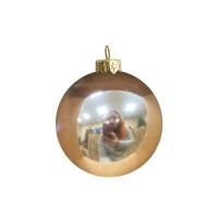 Шар елочный стекл. 8 см, [G-197]