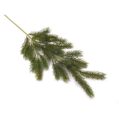Украшение елочное "Ветка еловая литая большая" 64см [BRS-H201631A]