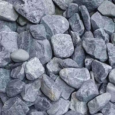 Мрамор галтованный чёрный фр.20-40мм (20кг), ЩКНчерн