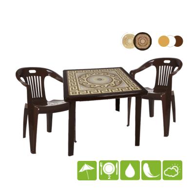 Набор садовой мебели "Греческий орнамент-3"