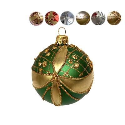 Набор шаров пластик. декор №6 разные цвета, 6см / 8см / 10см Набор шаров пластик. декор №6 разные цвета, 6см / 8см / 10см