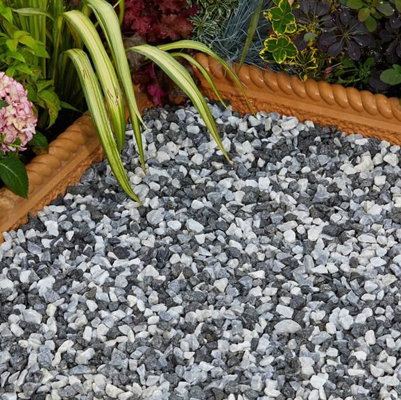 Мрамор/гранит щебень декоративный, 5-10мм, (20 кг)