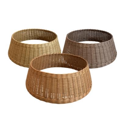 Корзина 70см плетёная под ёлку, разные цвета Корзина 70см плетёная под ёлку, разные цвета