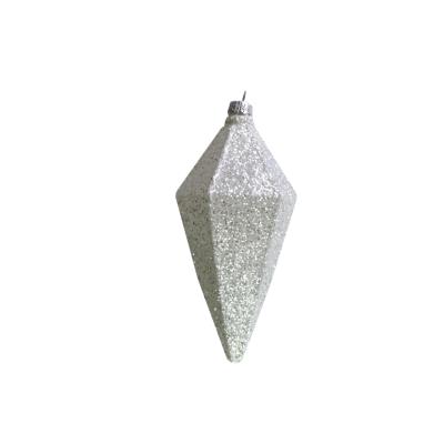 Украшение елочное "Кристалл" 21см белый зеркальный [ВН18]