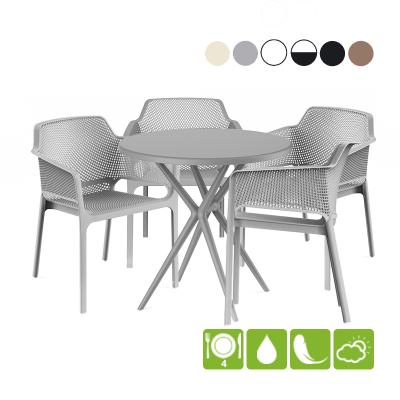 Набор мебели стол круглый Teori + 4 стула EVER