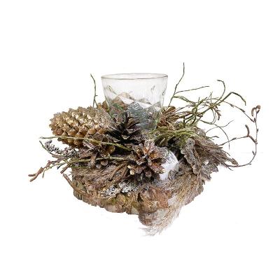 Подсвечник ручной работы "Лесной"