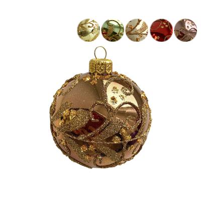 Набор шаров пластик. декор №4 разные цвета, 6см / 8см / 10см Набор шаров пластик. декор №4 разные цвета, 6см / 8см / 10см