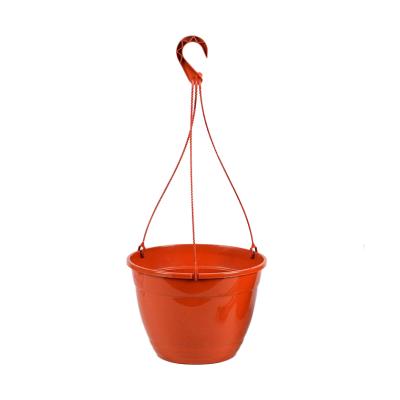 Кашпо подвесное с дренажной вставкой, терра, ø 27см, высота 20.4см, объём 7л. [IK-7]