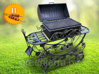 Кованый мангал (гриль, барбекю) "Неаполь"